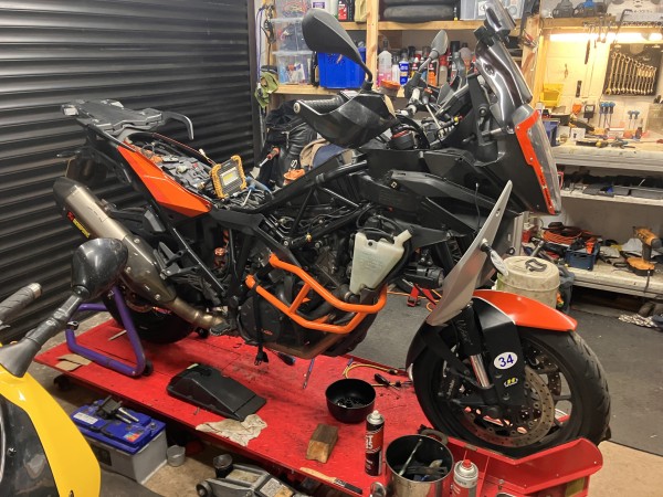 Ktm stripped