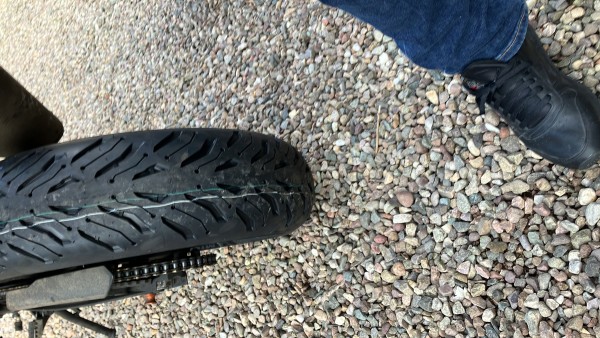 New tyre