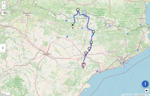 Whole route